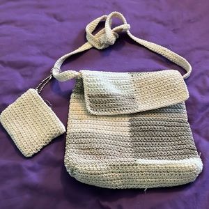 Purse with coin purse.